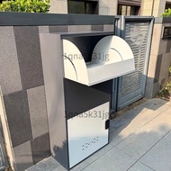 HOT STORE SALE [BUILT-IN FRONT DROP BACK RECEIVE] Private Household Anti-Theft Parcel Drop Box Outdo