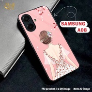 HP Casing Samsung A08 Softcase Glass Glossy Samsung A08 Case Samsung A08hp
