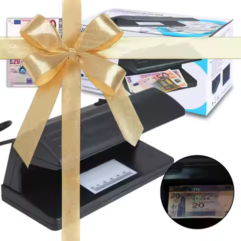 UV Light Practical Bill Currency Fake Money Detector Checker EU