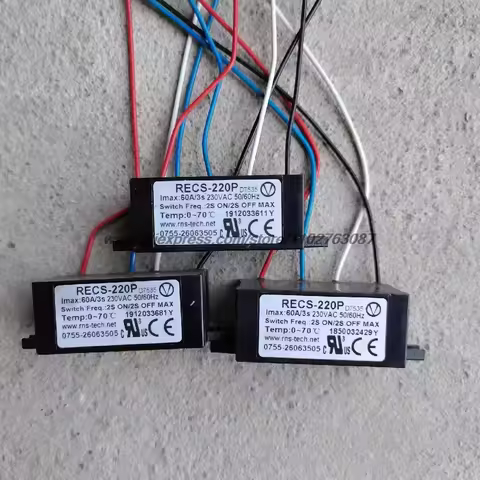 RECS-205P RECS-220P RECS-240P 30A 60A 120A 220V Electronic Centrifugal Switch Single-phase Motor Int