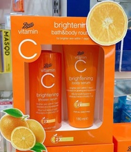 [260509] 泰國直送Boots 推出全新的 Boots Vitamin C Brightening 系列  維生素 C 亮白沐浴 + 身體護理套裝