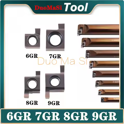 HOT 10pcs 6GR 7GR 8GR 9GR Inside Groove Carbide Turning Insert 7GR 8GR 9GR 100/150/200/250/300 Groov