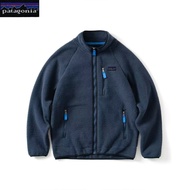 U.S.A Genuine Patagonia Mens And Womens Warm Fleece Jacket Fleece Lamb Collar Zipper Jacket 22801 Am