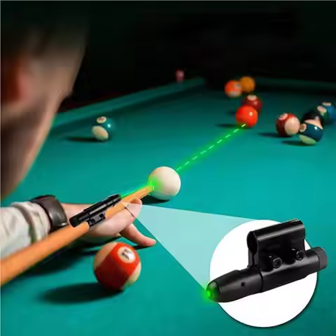 Pool Snooker Cue Laser Sight Billiard Auxiliary Sights Professional Practical Aiming Device Training