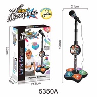 Children Standing Microphone Music Microphone with Stand Children Simulation Standing Karaoke Influe