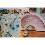 Rainbow Letter Board