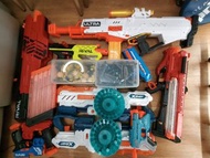 Nerf X-Shot 玩具水彈槍連配件