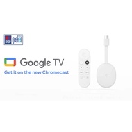 Google Chromecast (2020) 4K Ultra HDR with Google TV &amp; Remote