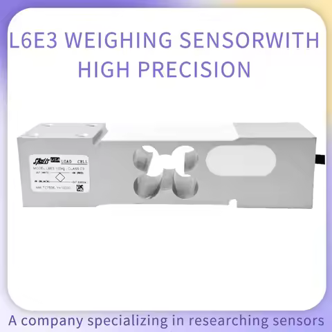 L6E3 Load Cell Sensor Single Point Pressure Sensor Aluminum Alloy C3 Accuracy Cantilever Weighing Se