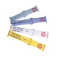 Medical Alert Watch Band| Medical ID Tag| Alert ID Tag for Apple Watch Band