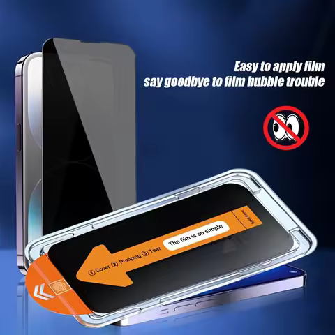 Dust Free Install Privacy Screen Protector For Redmi A4 A5 A3x A1 A2 Plus K80 Pro K50i 5G 4G Anti Pe