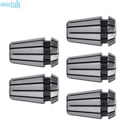 IOLINIXT 5Pcs CNC Collet Chuck, ER11 Type 1/16" to 1/4" Range ER11 Spring Collet Set, Precision 40Cr
