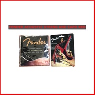 ◆ Fender Acoustic Guitar String, with Fender Free RANDOM Capo.