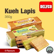 KUEH LAPIS (TRADITIONAL DURIAN PRUNE PANDAN CHOCOLATE) 350G