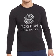 BOSTON University Cotton Combed Premium Long Sleeve T-SHIRT