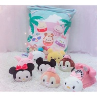 Disney Tsum Tsum  Biscuit Candy Tidbits  Cushion Plush Soft Toy Pillow Mickey Minnie Winnie