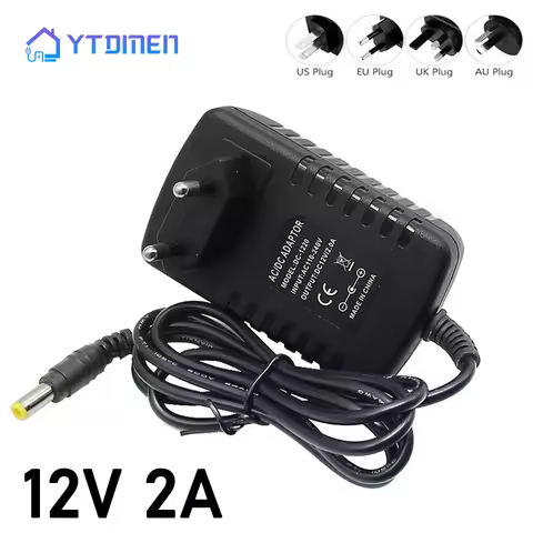 24W 12V 2A Power Adapter AC 100V-240V DC 12V Charger for Chuwi Herobook pro+ 13.3 Cube i7 Stylus CHU