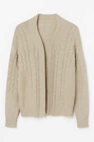 Cardigan Rajut Earth Tone - Hangat dan Stylish PreLoved