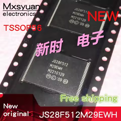 5pcs JS28F512M29EWH JS28F512M29EWHA JS28F512 M29EWH TSSOP56 New original In stock