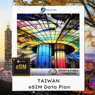 【eSim】【Taiwan】Unlimited Data Travel eSIM【Daily 1GB - 3GB I 5GB - 30GB】GOGO ROAMING Travel eSIM