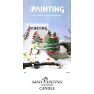 Christmas diy Christmas diy Sand Painting Creation Candle Gift Box New Year Handmade Event Christmas