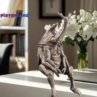 [playground] Antique Brass Realistic Beetle Sculpture Dual Horned Beetle Figurine With Intricate Det