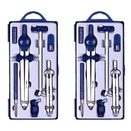 danglan-18Pc Drafting Compass for Geometry Set Tool Compass Drawing Tool for Geometry for Drafting M