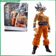 SHF Dragon Ball Super Son Goku Ultra Instinct Moveable Action Figure Collection Model Toy Battle Dam