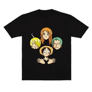 KATUN ANIME ONE PIECE BOHEMIAN RHAPSODY FUNNY Tshirt Combed Cotton 30s Casual T-SHIRT Real Pict | Si