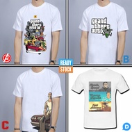 GTA Grand Theft Auto Games T-SHIRT 100% Cotton Casual T-SHIRT | GTA-2506901