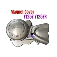 YAMAHA Y125 Y125Z Y125ZR 125Z 125ZR MAGNET COVER CRANKCASE MAGNET MAGNET COVER MAGNETO COVER - Silver GREY ( OEM )