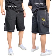 JEANSEXPRESS Men's Street Style Jeans Wide Legs Black Big Bag Zipper Target Size 26-36 Cash On Deliv