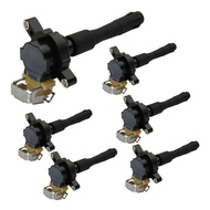 6Piece Ignition Coils 12131748018 UF354 UF300 Replacement Parts For BMW 323I 325Ci E46 E39 X5 E36 32