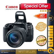 Canon EOS 77D Kit 18-135mm IS USM / Garansi Resmi 1 tahun