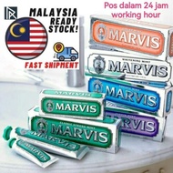 Original Italy Made Marvis Toothpaste Italy urat gigi itali Classic Strong, Whitening, Aquatic, Jasm