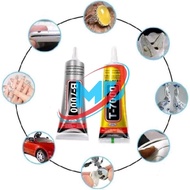 HITAM PUTIH LCD glue/black glue/white glue/multipurpose glue T-7000 B-7000 strong adhesive