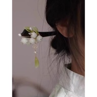 Chinese Style Wooden Hairpin Antique High-End Feeling Hairpin Chinese Retro Hairpin Cheongsam Hanfu 