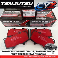 Tenjutsu Japan Front Brake Pad Toyota Hilux Revo Gun125 / 126, Fortuner TGN156 (D2228MS)