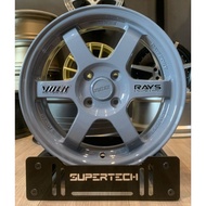 sport rim 15'' TE37 NANO Grey 4x100 et40 15x6.5jj