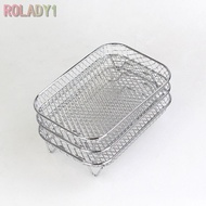 Durable Stainless Steel Air Fryer Rack Oven Accessories for Dehydrating