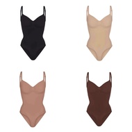 Skims Body Shaper - Seamless Bodysuit with Waist Sling