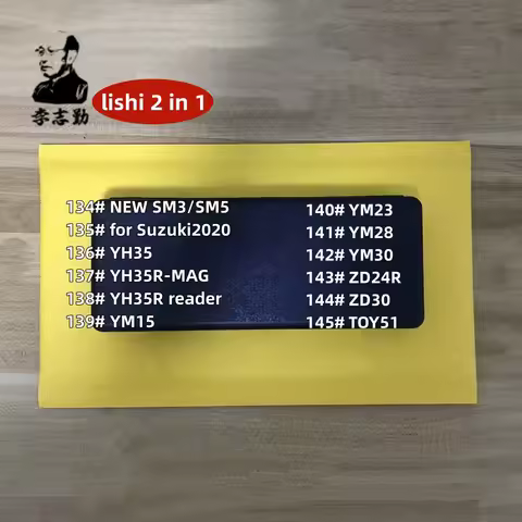 Lishi 2 in 1 Tool TOY51 NEW SM3/SM5 GPX for SUZUKI2020 YH35 YH35R MAG YM15 YM23 YM28 YM30 ZD24R ZD30