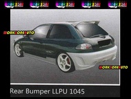 LLPU1045 Proton Satria PU Rear Bumper (Neo R3) Body kit Bodykit