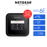NETGEAR Nighthawk M6 Pro 5G mmWave WiFi 6E Mobile Hotspot Router (MR6550): Portable WiFi Up to 32 de