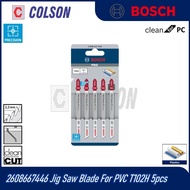 COLSON BOSCH 2608667446 Jig Saw Blade For PVC T102H 5pcs