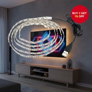 Decorative LED Light Strip for TV, USB 5V Powered  Jalur Lampu LED Hiasan untuk TV, Dikuasakan USB 5