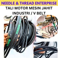 Belt Mesin Industri / V Belt / Belting Mesin Jahit Industri / Industrial Sewing Machine Belt (READY 