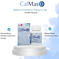 Calmas D Botol Isi 30 Tablet Vitamin Tulang dan Gigi Tinggi Badan