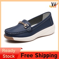 Women Shoes Women's Scholl Casual Leather Shoes Ladies Shoes Boat Shoes Loafers Shoes