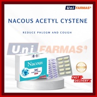 NACOUS ACETYLCYSTEINE 300MG CAP 10S